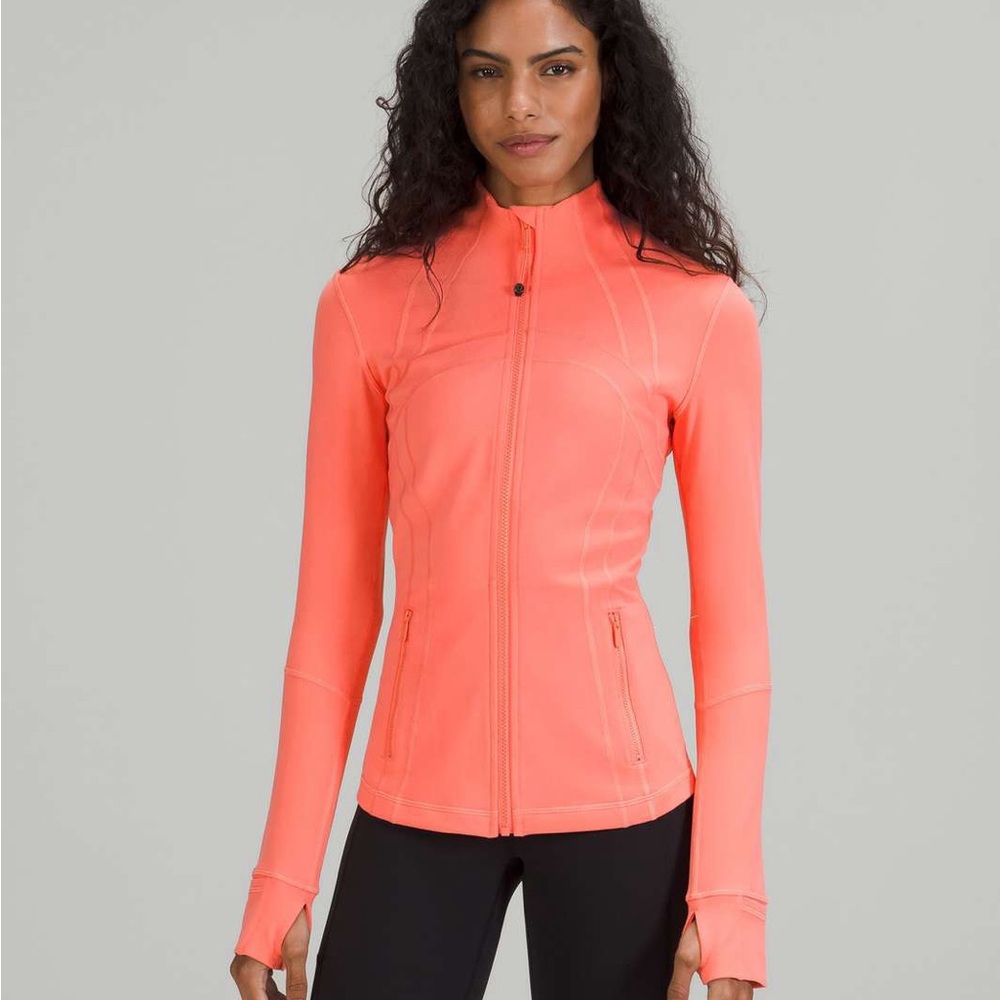 Lululemon raspberry cream define jacket
